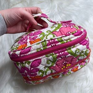 Vera Bradley Multi Colored Floral Carry Case Bag